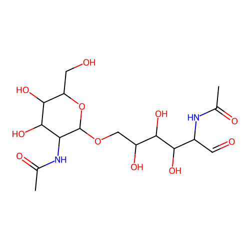 Glcnacbeta1-6GalNAc structure