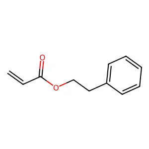 2-Propenoic acid, 2-phenylethyl ester structure