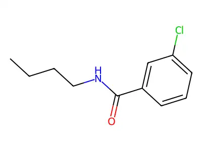 N-Butyl-3-chlorobenzamide structure