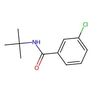 N-tert-Butyl-3-chlorobenzamide structure