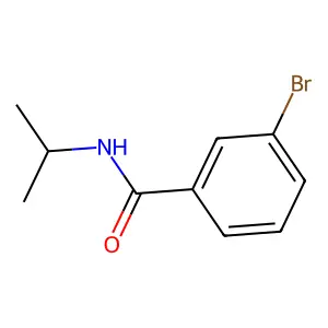 3-bromo-N-isopropylbenzamide structure