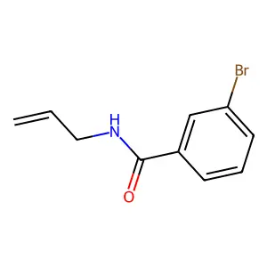 Benzamide, 3-bromo-N-allyl- structure