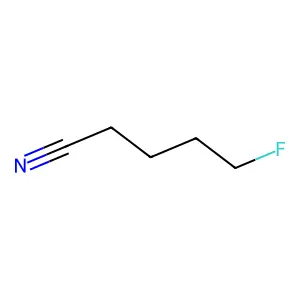 Valeronitrile, 5-fluoro- structure