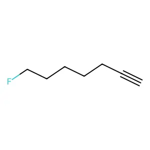 1-Heptyne, 7-fluoro- structure