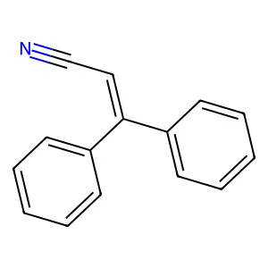 3,3-Diphenylacrylonitrile structure