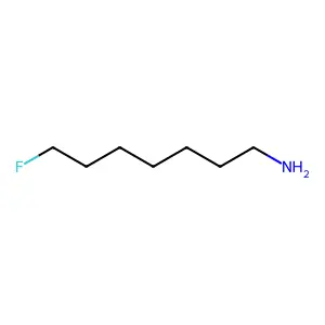 Heptylamine, 7-fluoro- structure