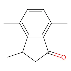 3,4,7-Trimethyl-1-indanone structure