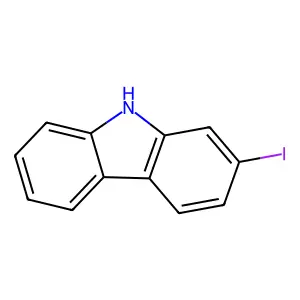 2-Iodo-9H-carbazole structure