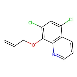5,7-Dichloro-8-prop-2-enoxyquinoline structure