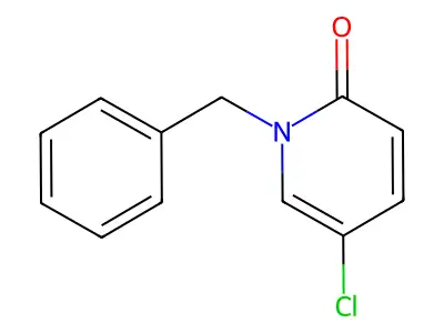 1-Benzyl-5-chloropyridin-2-one structure