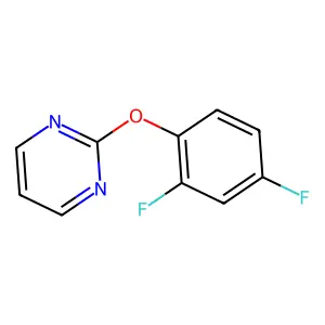 2-(2,4-Difluorophenoxy)pyrimidine structure