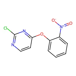 2-Chloro-4-(2-nitrophenoxy)pyrimidine structure
