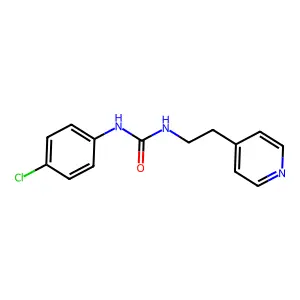 1-(4-Chlorophenyl)-3-(2-pyridin-4-ylethyl)urea structure