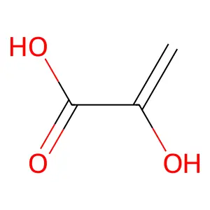 2-羟基丙烯酸 structure