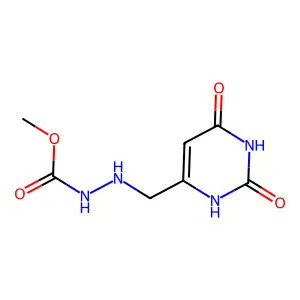 Hydrazinecarboxylicacid,2-[ methyl]-,methylester structure
