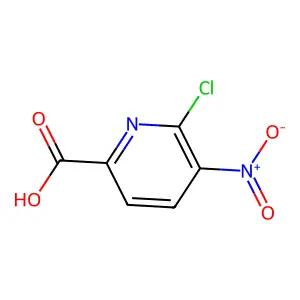 6-Chloro-5-nitropyridine-3-carboxylic acid structure