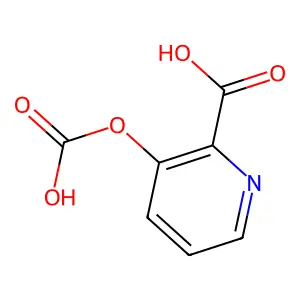 3-Carboxyoxypyridine-2-carboxylic acid structure