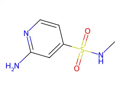 2-amino-N-methylpyridine-4-sulfonamide structure