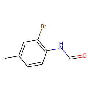 2-Bromo-4-methylphenylformamide structure