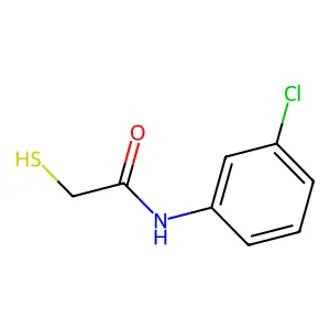 N-(3-chlorophenyl)-2-sulfanylacetamide structure