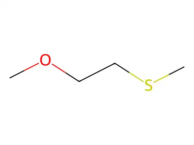 Ethane, 1-methoxy-2-(methylthio)- structure