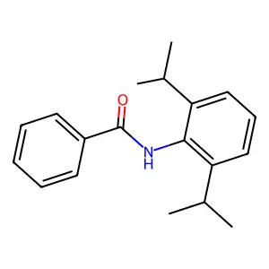 N-(2,6-di(propan-2-yl)phenyl)benzamide structure