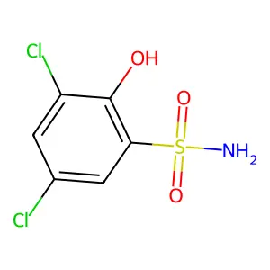 3,5-Dichloro-2-hydroxybenzenesulfonamide structure