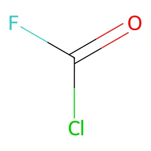 氟化碳酰氯 structure
