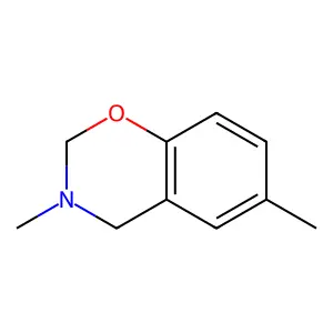 3,6-Dimethyl-3,4-dihydro-2h-1,3-benzoxazine structure