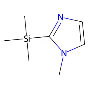 1H-Imidazole, 1-methyl-2-(trimethylsilyl)- structure