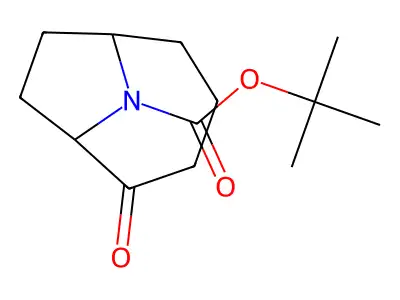 Tert-butyl 2-oxo-9-azabicyclo[4.2.1]nonane-9-carboxylate structure