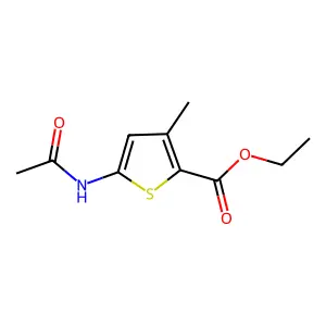 Ethyl 5-acetamido-3-methylthiophene-2-carboxylate structure