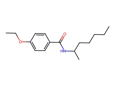 4-Ethoxy-N-(1-methylhexyl)benzamide structure