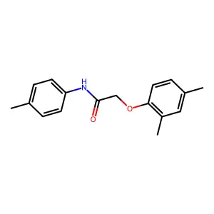 2-(2,4-dimethylphenoxy)-N-(4-methylphenyl)acetamide structure