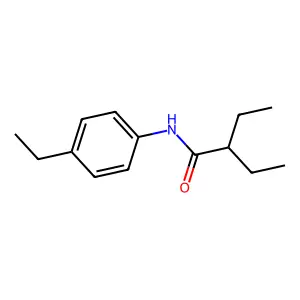2-ethyl-N-(4-ethylphenyl)butanamide structure