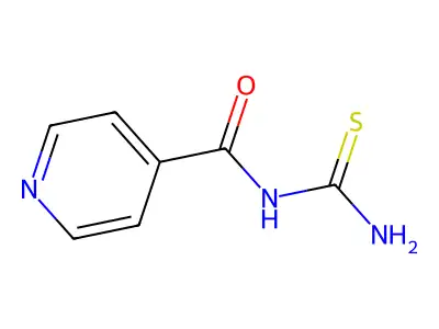 N-carbamothioylpyridine-4-carboxamide structure