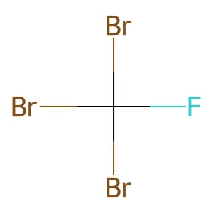 三溴氟甲烷 structure