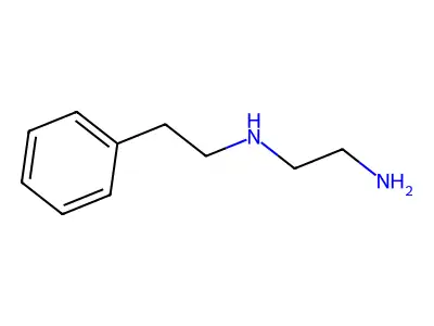 N-Phenethylethane-1,2-diamine structure