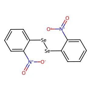 Bis(2-nitrophenyl) diselenide structure