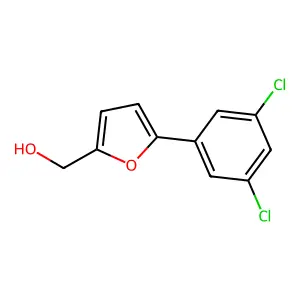 5-(3,5-Dichlorophenyl)-2-furanmethanol structure