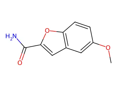 5-Methoxy-1-benzofuran-2-carboxamide structure