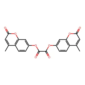 bis(4-methyl-2-oxo-2H-chromen-7-yl) oxalate structure