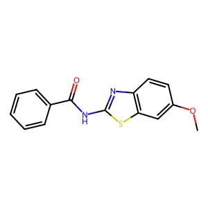 N-(6-methoxybenzo[d]thiazol-2-yl)benzamide structure