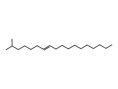 2-Methyl-7-octadecene structure