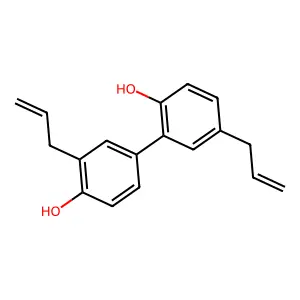 和厚朴酚 structure