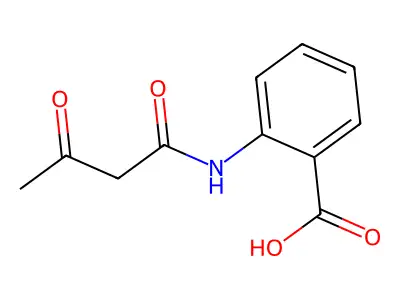 N-(Acetoacetyl)anthranilic acid structure