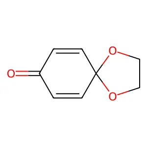 1,4-Dioxaspiro(4.5)deca-6,9-dien-8-one structure