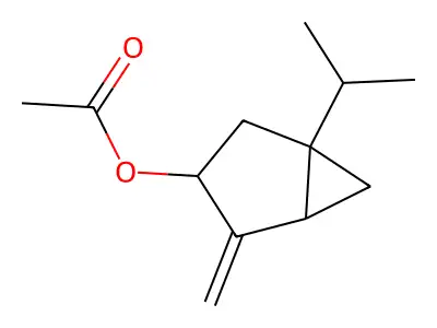 醋酸桧酯 structure