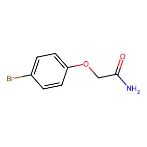 2-(4-Bromophenoxy)acetamide structure