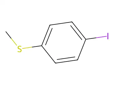 1-Iodo-4-(methylsulfanyl)benzene structure